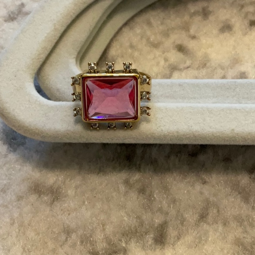 J Crew square cocktail ring